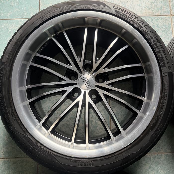 Roti/ jante aliaj R18 OZ Racing 5x112 Audi VW Mercedes 235/40/18 vara