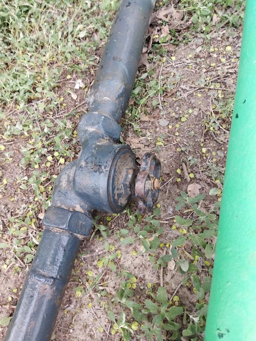 Кран центральный для полива d50 на дачу