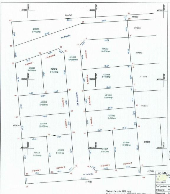 COMISION 0% Terenuri Intravilane Toate Utilitatile  Front 24m Sacalaz