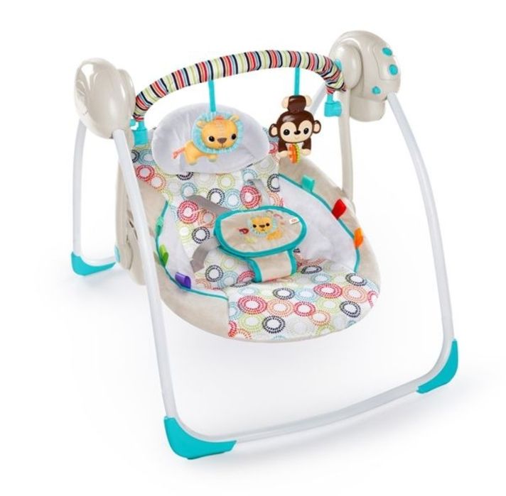 Електрическа люлка (шезлонг) Bright stars petite jungle