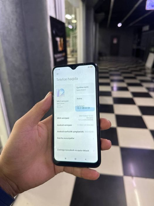 Redmi Note 8 arzon