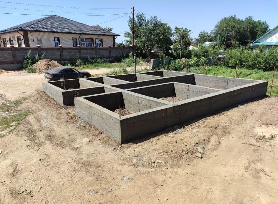 Заливаем фундамент