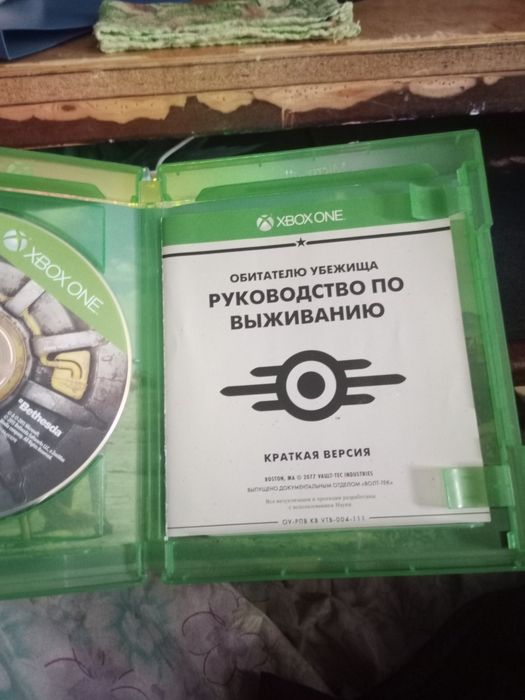 Диск с игрой для Xbox , игра fallout 4