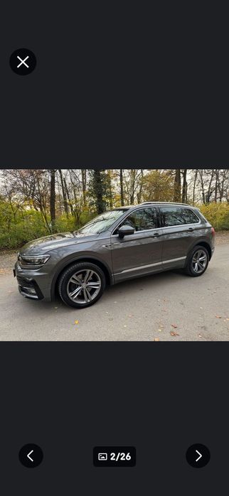 Volkswagen Tiguan VW Tiguan accidentat