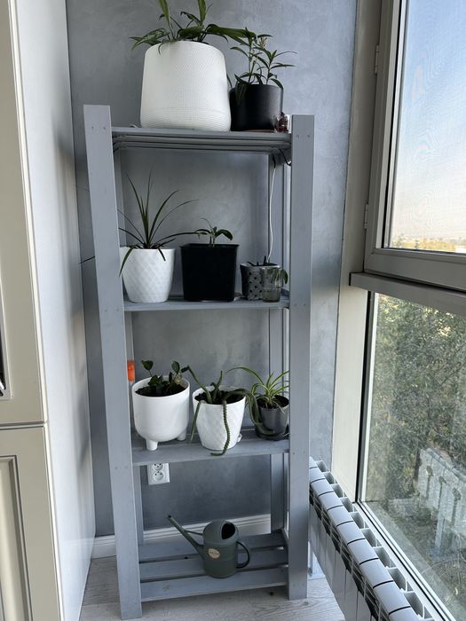 Полка стелаж Икеа, дерево