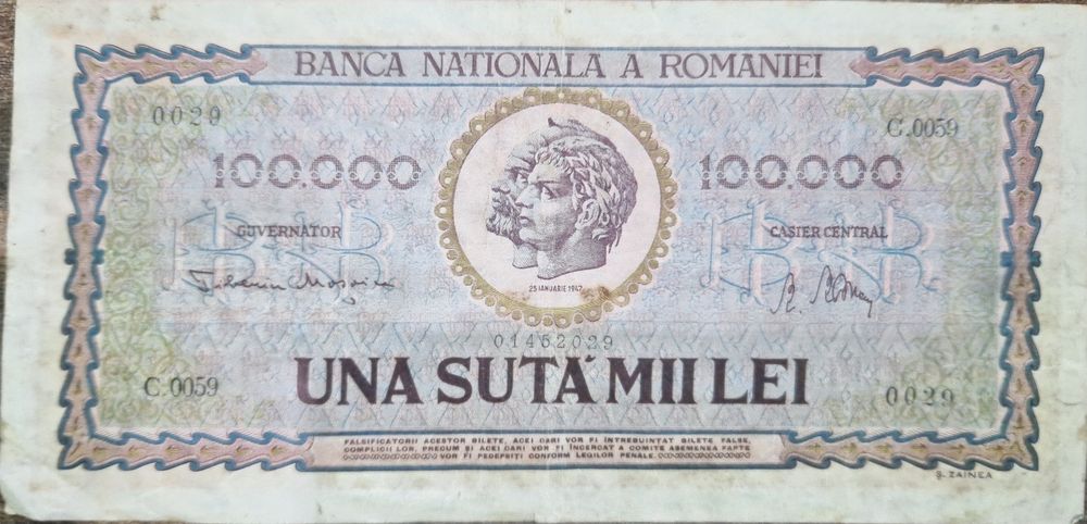 Vând bancnote din perioada 1943-1947