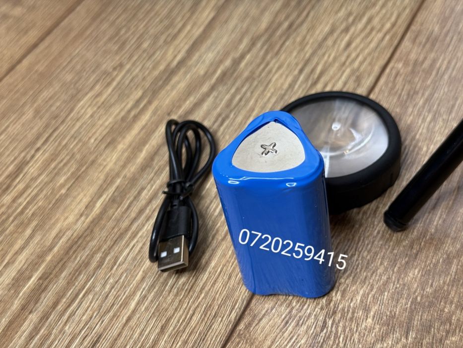 Lanternă ultra-puternică cu led tip laser profesionala SP-38-1