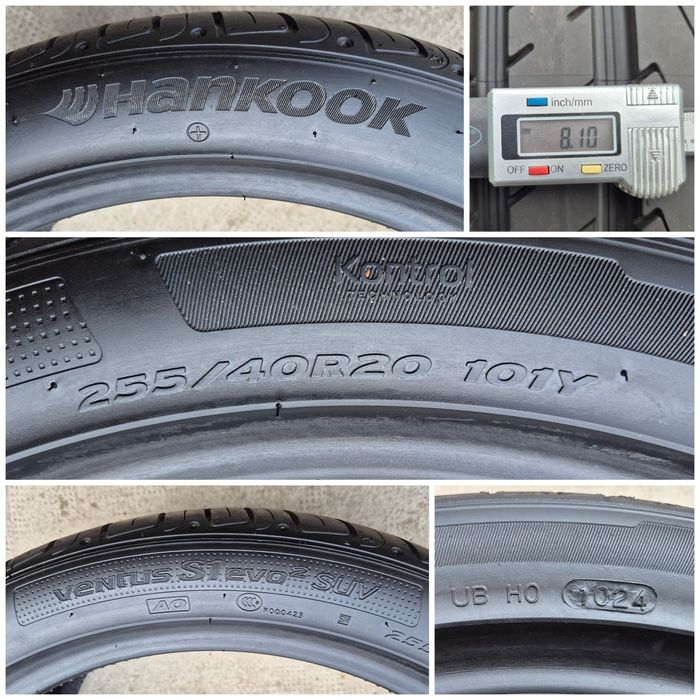 O bucată 255/40 R20 vară - una Michelin Hankook