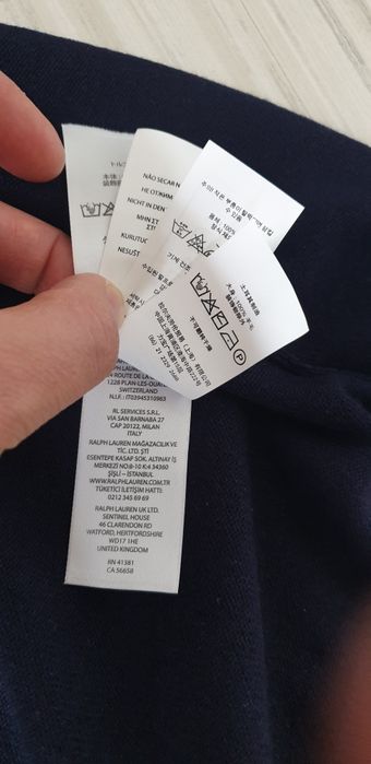 POLO Ralph Lauren Bear Wool /  L НОВО! ОРИГИНАЛ! Мъжки Пуловер Поло!