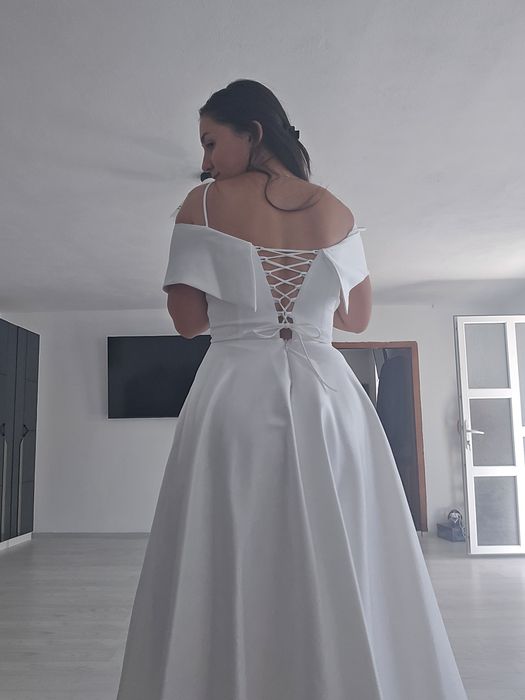 Rochie cununie alba