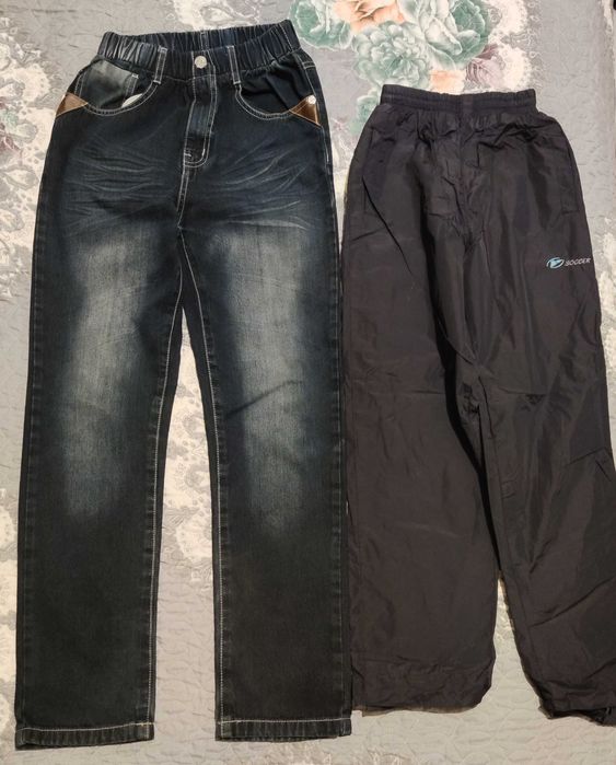 Школьные брюки и джинсы