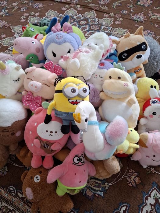 Мягкий игрушкалар сатылады 450