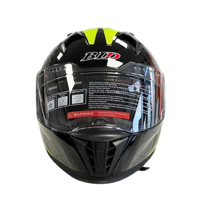 Мото каска с вградени очила мотокрос АТВ скутер мотор ATV