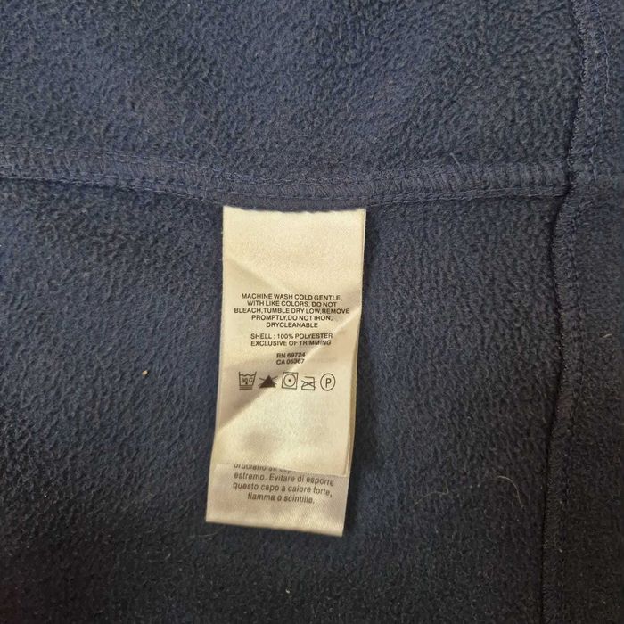 Jacheta fleece Columbia baieti copii L, bleumarin cu rosu