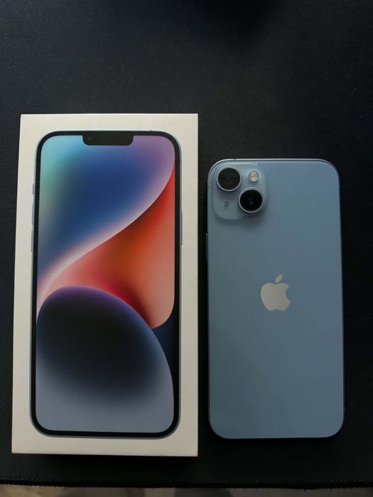 Продавам iPhone 14 Plus 128GB – Син