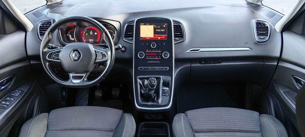 Renault Grand Scenic, 7 locuri, 2017, Lane/side assist, Roti 20"
