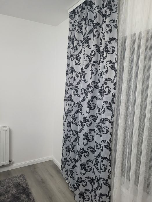 Set draperii negru cu gri