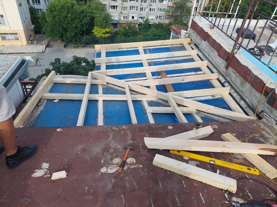 ремонт на покриви предлагаме всякакъв вид строителни услуги