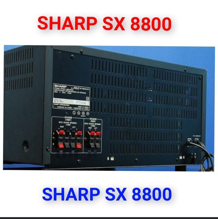 Amplificator putere Sharp Sx 8800