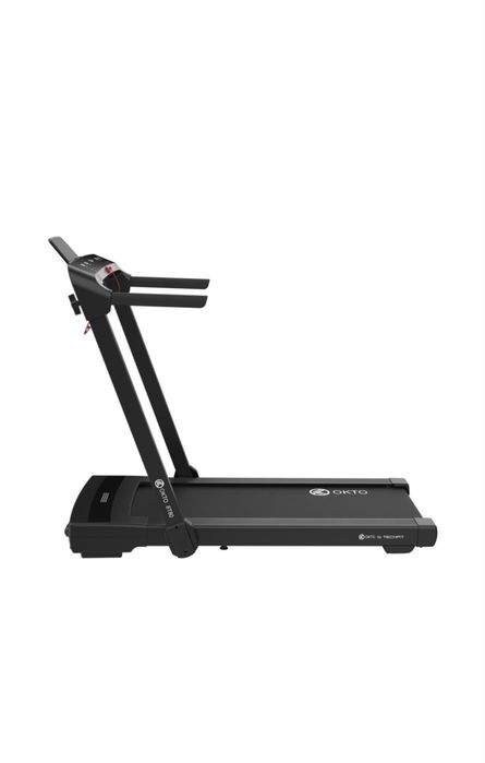 Banda de alergare 2 IN 1OKTO by TECHFIT® 8T80, Pliabila 100%, Motor 2.5 cai putere, Viteza 1-12km/h