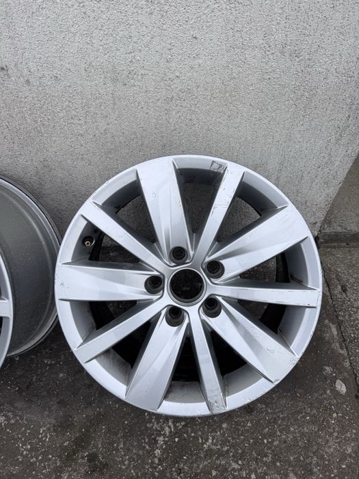 Set janta jante aliaj originale VW Passat B7 CC R16  5X112 Audi A4 A5 A6 Skoda Octavia Superb Seat