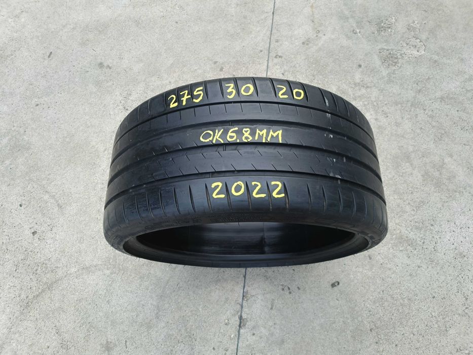 O anvelopa de vara 275 30 20 michelin pilot sport 4S profil 6,8 mm