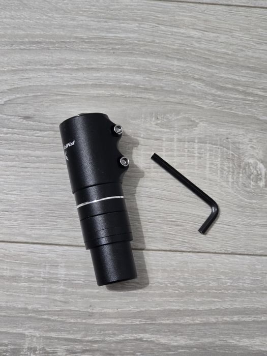 Adaptor aluminiu pentru ghidon bicicletă 115mm – MTB/Road/BMX – 25.4/31.8mm