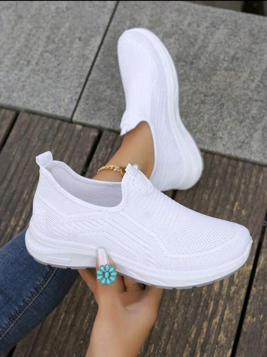 Adidasi cu talpă moale, tricotați, respirabili, casual,pentru alergare