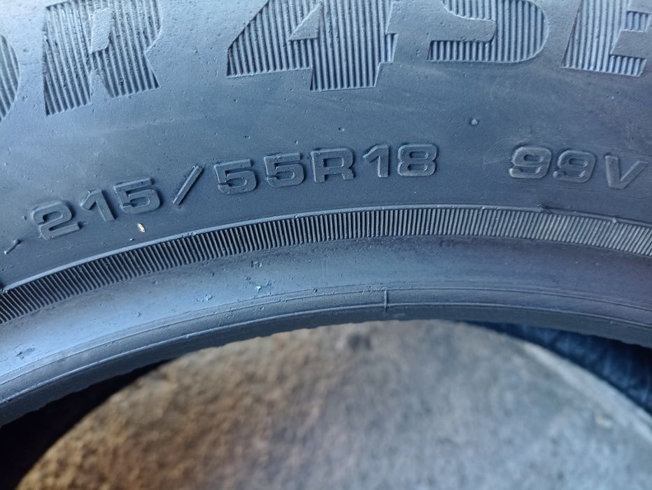 4 anvelope ca noi AllSeasons Goodyear 215/55 R18 dot 4419