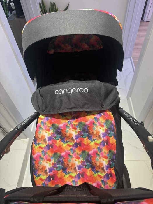 Комбинирана количка CANGAROO Stefanie 2в1 шарена