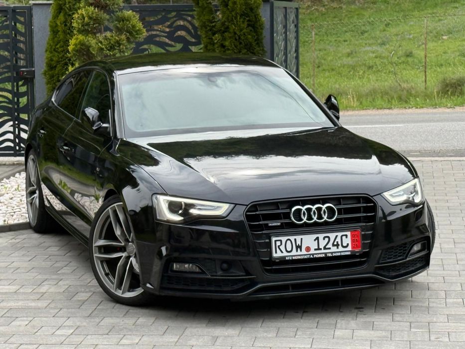 Audi A5 S-line COMPETITION / Distronic / Quattro/ Piele / LaneAssist / 190 CP / Euro 6