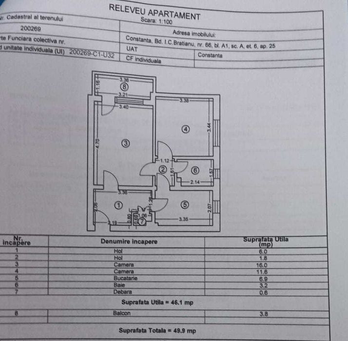 Apartament 2 camere - Constanta