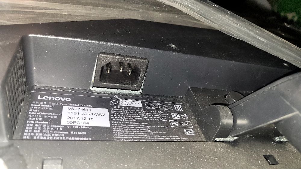 Monitor Lenovo 21,5 inch