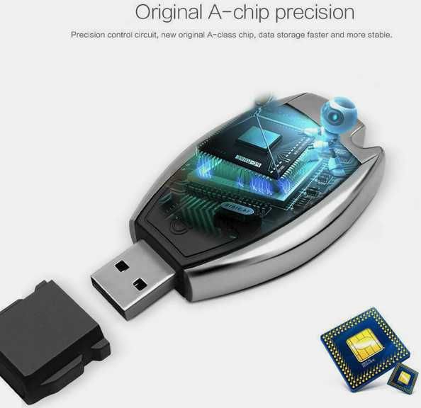 USB 2.0 sub forma de cheie MERCEDES 128GB Nou ambalat!