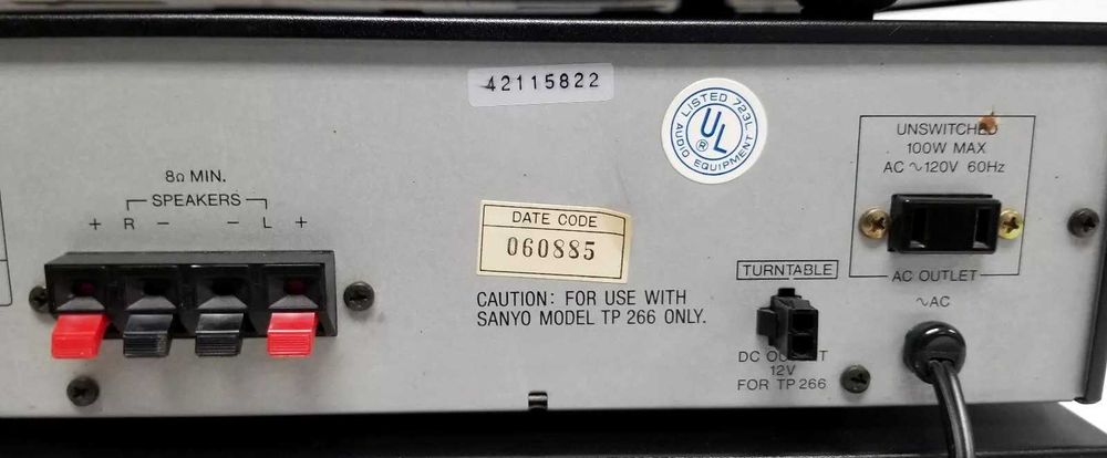 Усилвател Sanyo JA 266