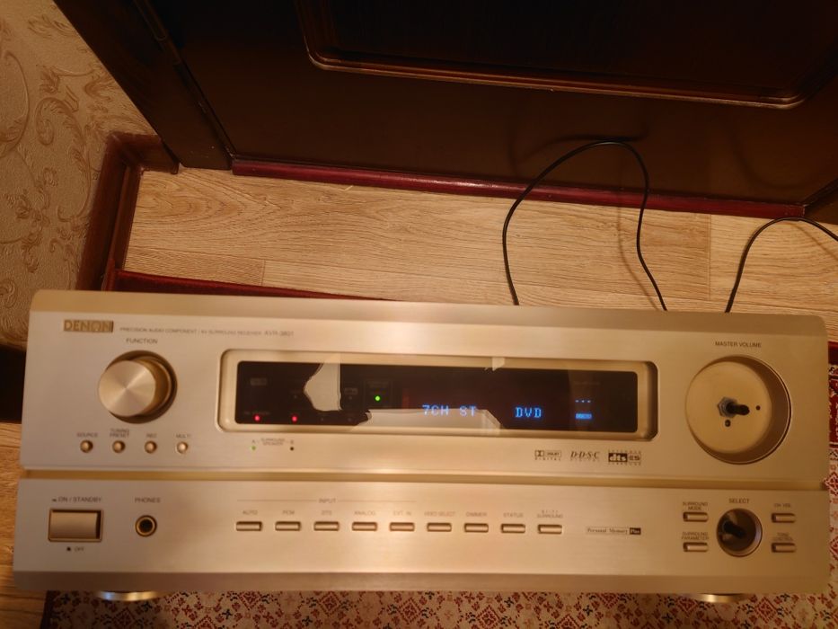 Ресивер Denon AVR-3801. Made in Japan.