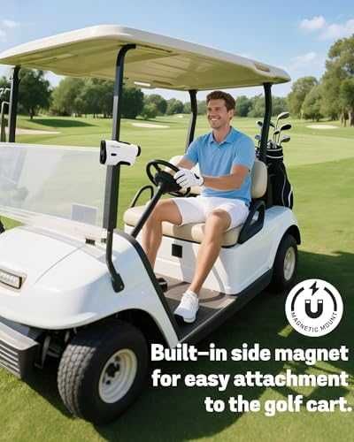 Нов Компактен голф далекомер 1200 ярда, акумулаторен, водоустойчив