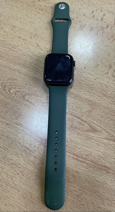 Apple watch series 7 Green Luminium Case Clover sport brand 45 mm