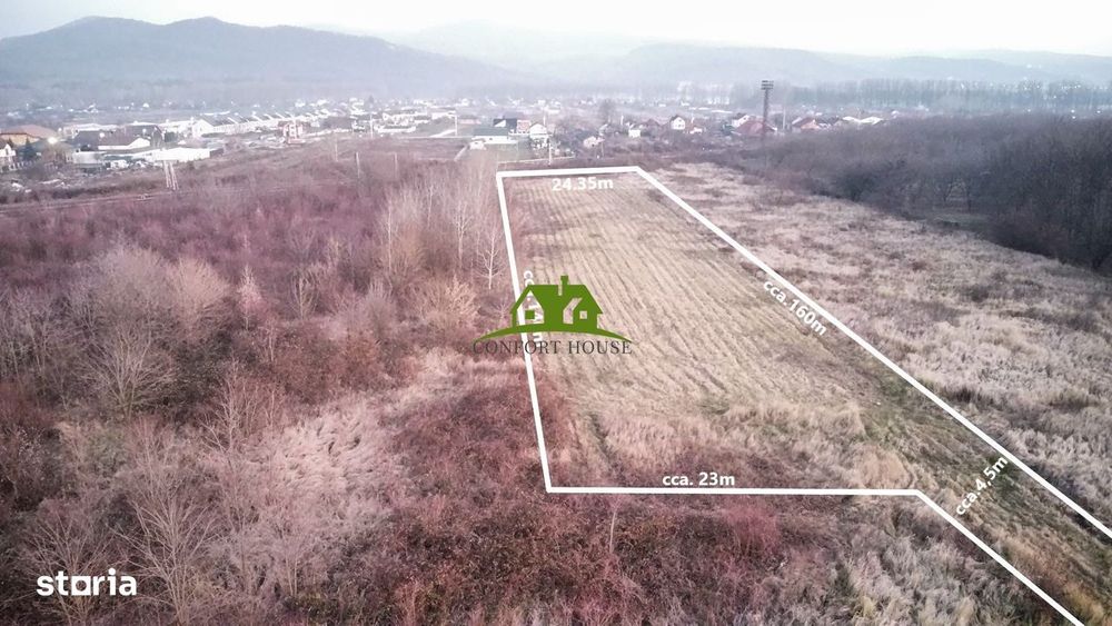 Teren Intravilan -plat-utilitati- Bujoreni la 3km de Nord RM.VL