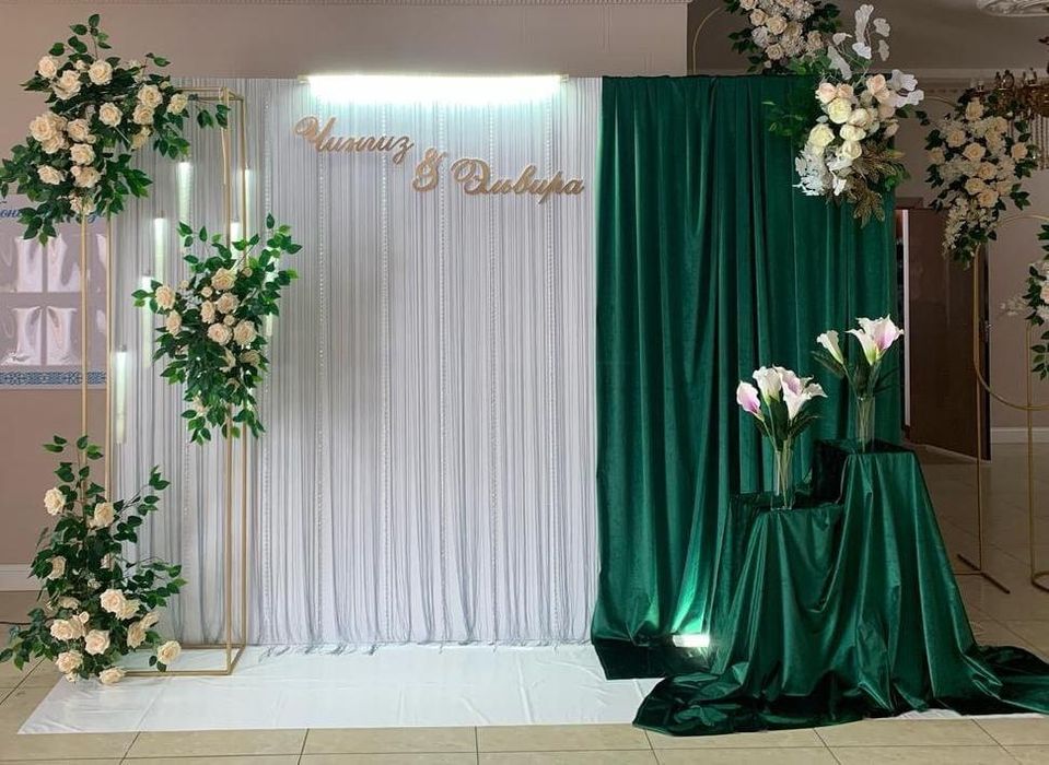 Фотозоны (мольберт, баннер паук)