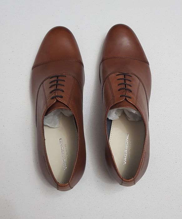 Pantofi casual VAGABOND Lindhope, piele naturală, cognac nr. 43 si 44