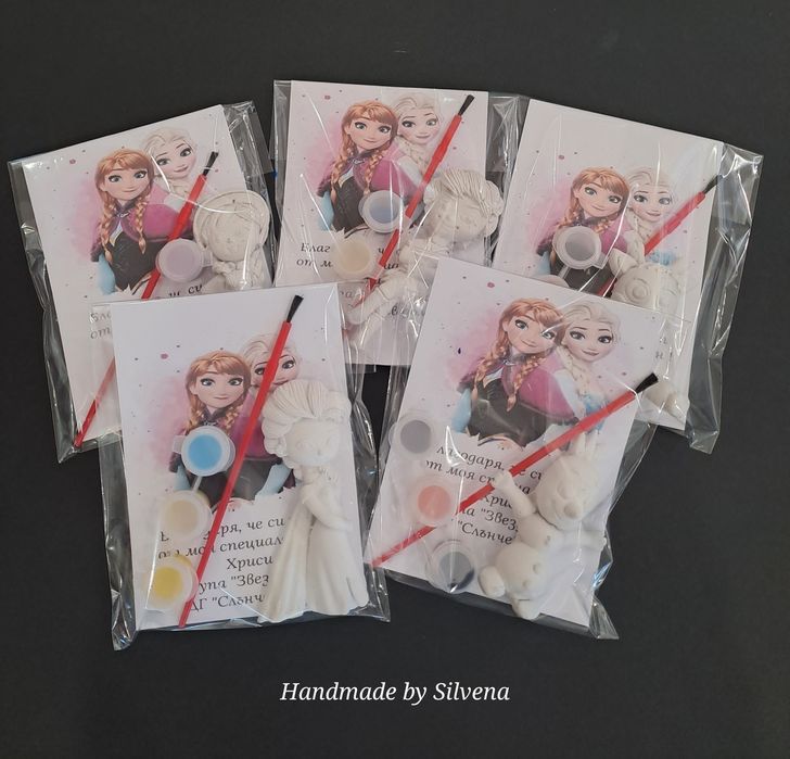 Гипсови фигурки за оцветяване