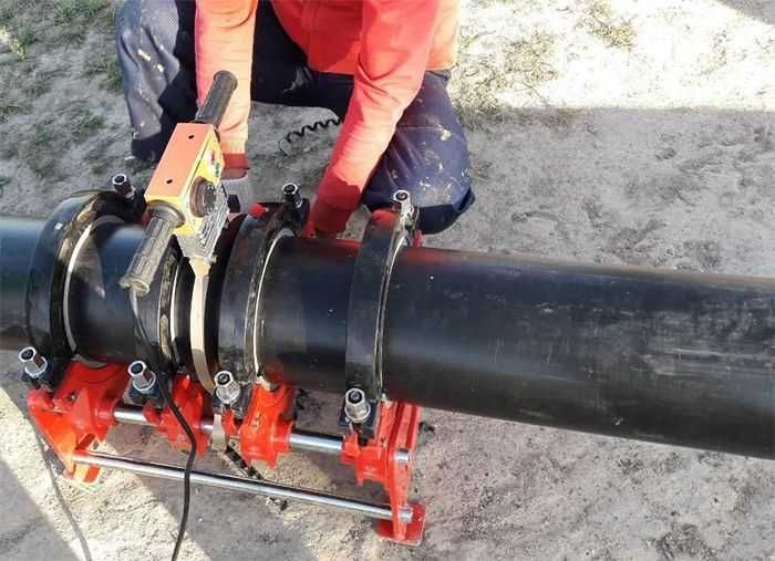 Утюг для пайки ПВХ труб MEST UT4/63/200 до 200мм — Профи