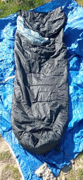 Pat camping +sac de dormit