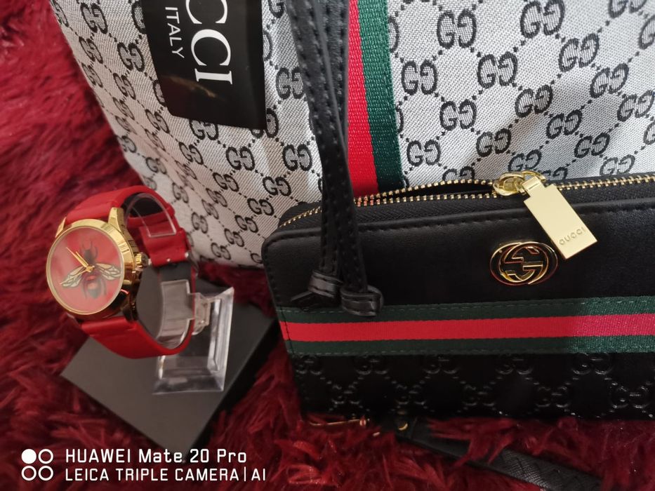 Geanta,portofel,ceas set