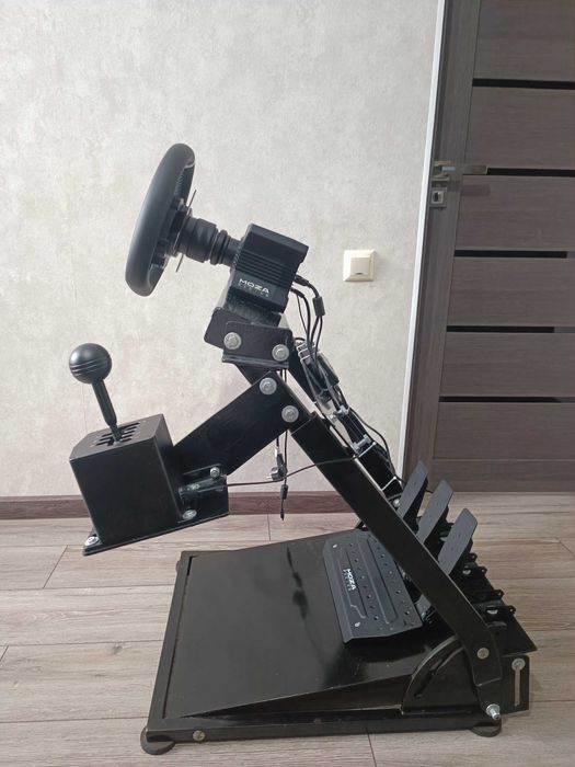 Moza R5 Bundle (V2) + КПП + Сверхпрочная стойка (37 кг)