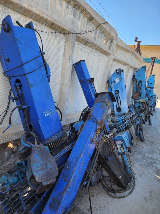 Кран манипуляттр установка сотиоади