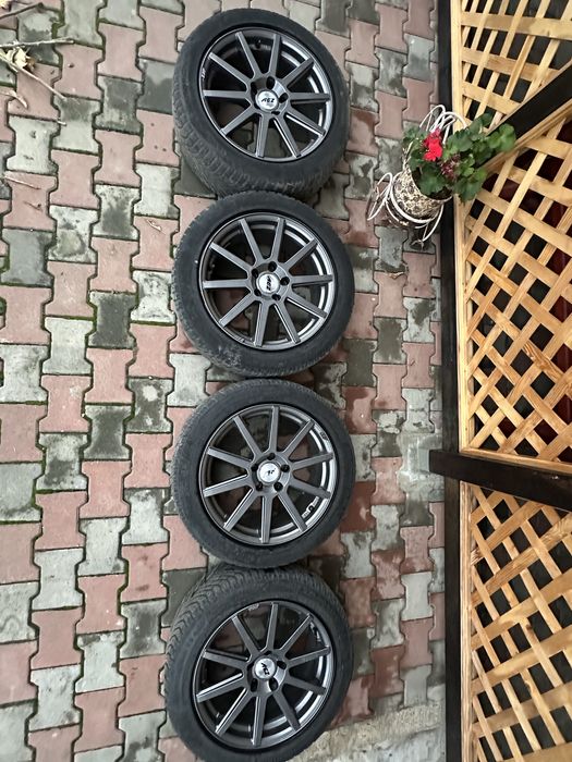 Jante AEZ 17 5x112 ET40 audi vw seat anvelope iarna 225 50 r17