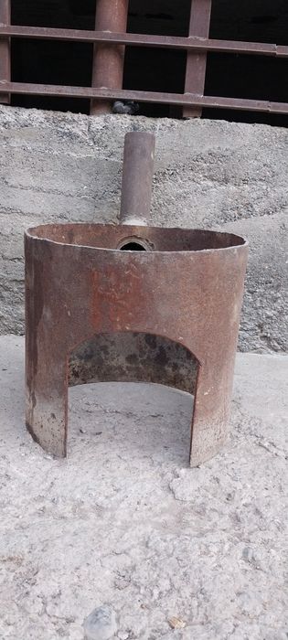 Ошақ мощный ширина 500 труба