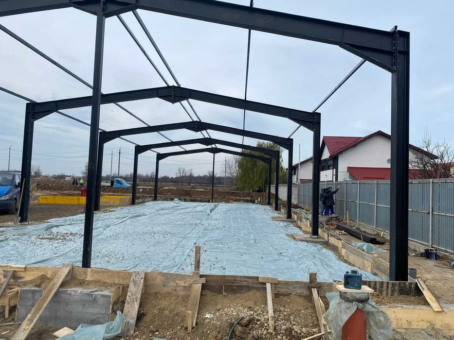 Vand structura metalica 10m x 25m, sau hala completa